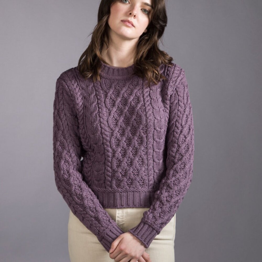 Cropped Arab Sweater wool Ireland